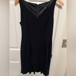 White House Black Market? nearly new flutter-hem dress